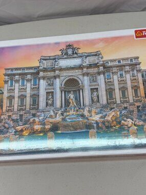 Trefl Trevi Fountain Rome 500‑Piece Puzzle – New Sealed – Premium Quality